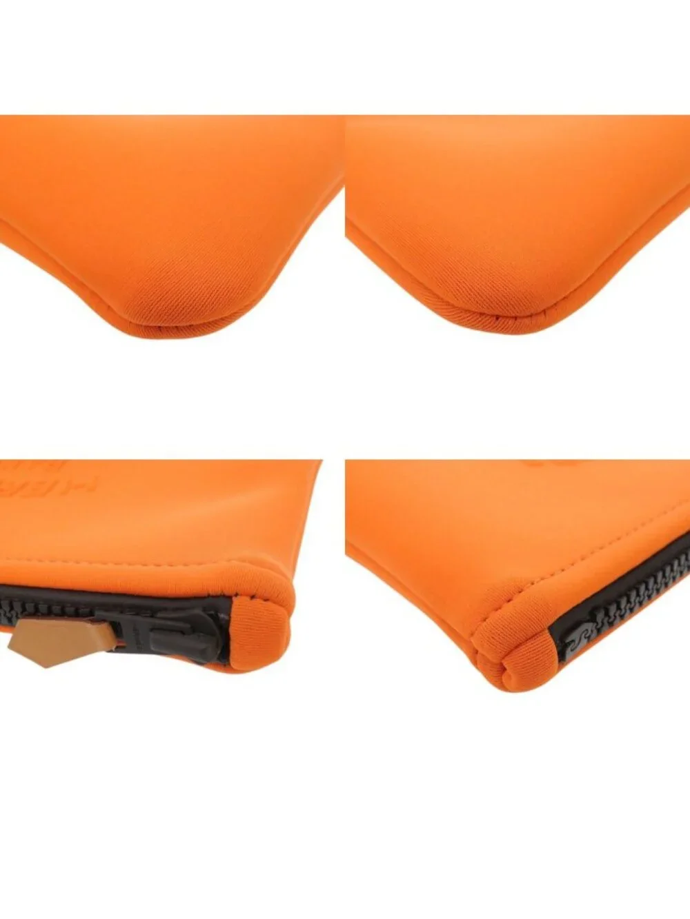 Hermes Neobain PM Polyamide Orange Pouch
